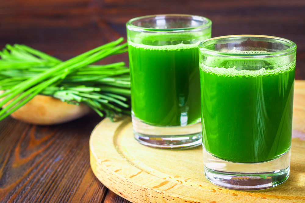 wheatgrass juice for toothache